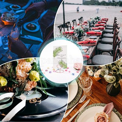 Держатели для карточек из углеродистой стали в стиле 18 шт. AJEW-SZ0001-80RG-1