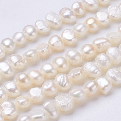Natural Cultured Freshwater Pearl Beads Strands...