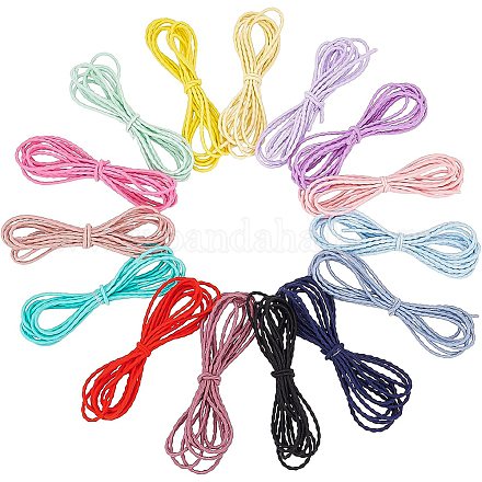 Benecreat 15 hilos 15 colores cuerdas elásticas de nylon EC-BC0001-43-1