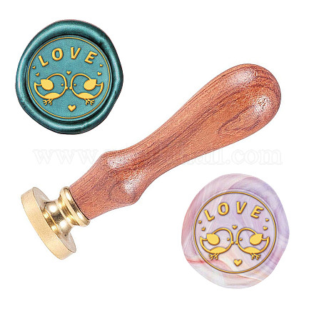 Wax Seal Stamp Set AJEW-WH0208-600-1