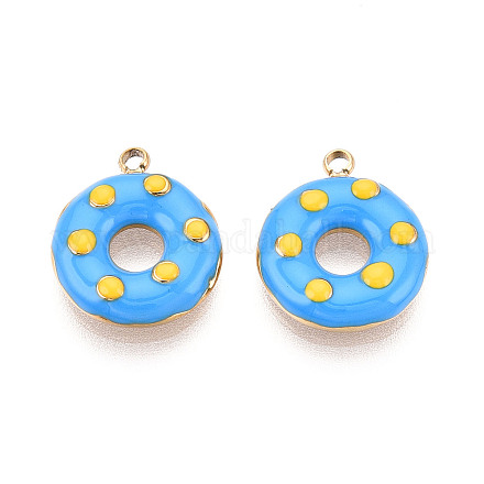 Подвески из нержавеющей стали 304 с эмалью STAS-T068-04C-1