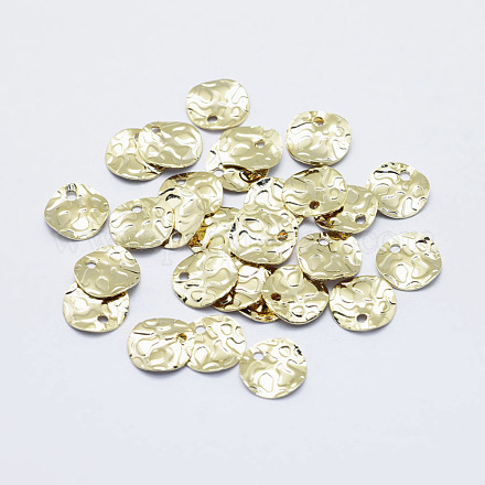 Electroplated Alloy Charms PALLOY-G206-01G-NF-1