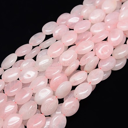 Natural Gemstone Rose Quartz Beads Strands G-L164-A-10-1