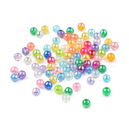 Perles acryliques transparentes écologiques PL732M-1