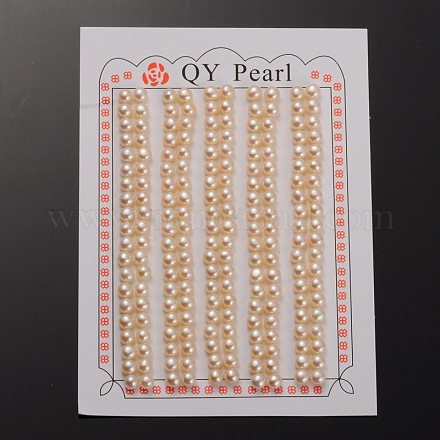 Natural Cultured Freshwater Pearl Beads PEAR-E001-17-1