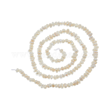 1 нить бусин из натурального культивированного пресноводного жемчуга PEAR-FI0001-12-1