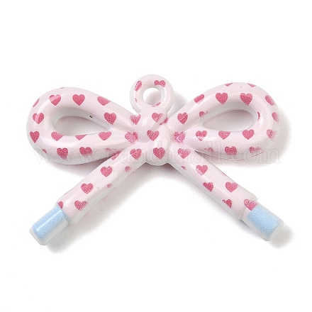 Непрозрачные печатные акриловые подвески&nbsp;MACR-I040-01G-1