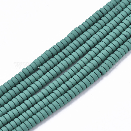 Spray Painted Non-magnetic Synthetic Hematite Beads Strands G-R468-03A-03-1