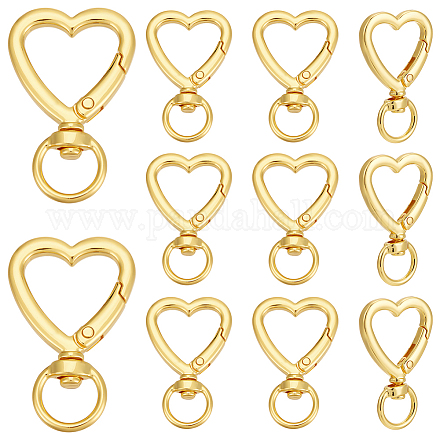 15 шт. Поворотные застежки из сплава FIND-UN0007-75G-1