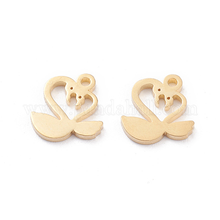 Valentine's Day 304 Stainless Steel Charms STAS-I151-24G-1