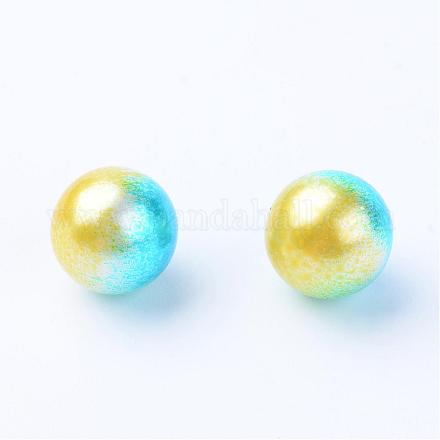 Imitation Pearl Acrylic Beads OACR-S013-6mm-05-1