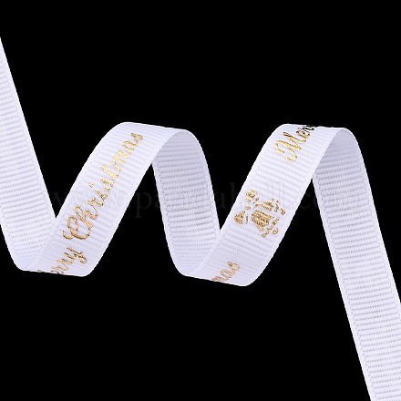 100 ярд Рождественская тема с золотым тиснением ORIB-TAC0006-01D-1