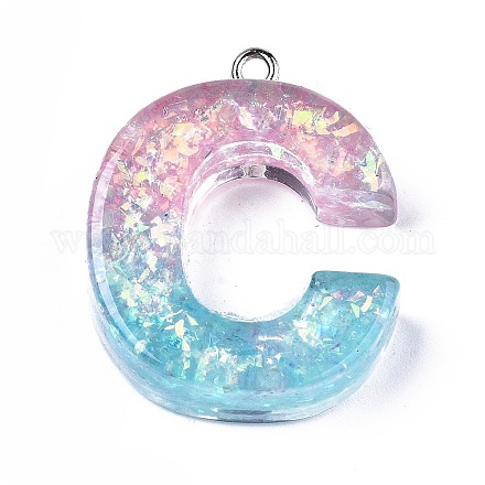 Подвески из прозрачной эпоксидной смолы CRES-S364-002C-1