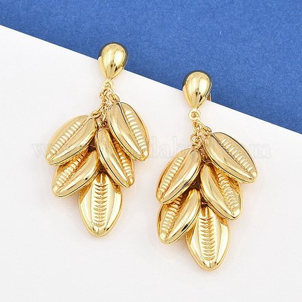 Серьги-гвоздики из нержавеющей стали 304 EJEW-P325-05E-G-1