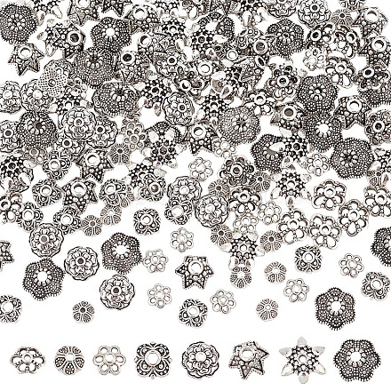 Arricraft 160 pcs bouchons de perles de fleurs FIND-AR0002-99-1