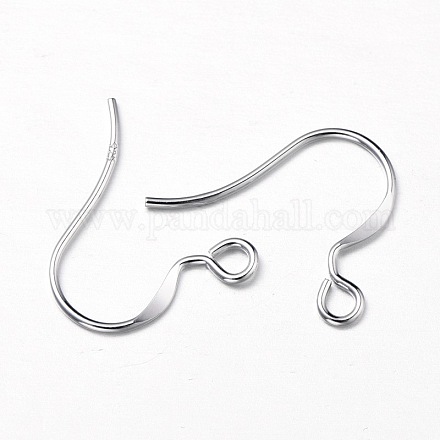 Sterling Silver Earring Hooks X-H122-P-1