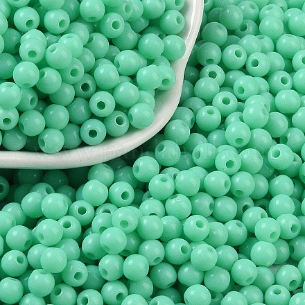 Непрозрачные акриловые бусины SACR-A007-01C-23-1