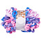 Polyester Yarn, for DIY Knitting Soft Coat Scarf, Violet, 40x5mm, about 95g/skein, 7m
