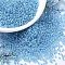 MIYUKI Round Rocailles Beads, Japanese Seed Beads, 11/0, (RR1018) Silverlined Aqua AB, 11/0, 2x1.3mm, Hole: 0.8mm, about 1111pcs/10g