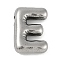 Anti-Tarnish 304 Stainless Steel Pendants, Letter E, 18.5x12.5x5mm, Hole: 1.9mm