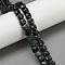 Natural Kambaba Jasper Beads Strands, Faceted, Cube, 6.5~7.5x6.5~7.5x6.5~7.5mm, Hole: 1mm, about 56pcs/strand, 15.55''(39.5cm)