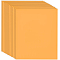 PVC Heat Transfer Vinyl, HTV Iron On Vinyl for T-shirts Clothing Garments Bags Fabrics DIY Decoration, Rectangle, Orange, 305x253x0.2mm