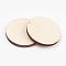 Wood Cabochons, Flat Round, BurlyWood, 30x3mm