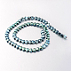 Chapelets de perles en hématite synthétique sans magnétique G-F300-22A-07-2