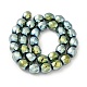 Electroplated Non-Magnetic Synthetic Hematite Beads Strands G-P518-05E-2