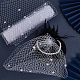 Эластичные ленты из полиэстера с декоративной сеткой DIY-GF0009-01B-4