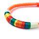 Bracelets faits main de fil de polyester de corde tressée BJEW-F360-I02-3