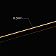 Benecreat 28 Gauge 393 Fuß / 131 Yard Goldschmuckdraht trübungsbeständiger Kupferdraht für die Herstellung von Schmuckperlen CWIR-BC0005-02A-KCG-2