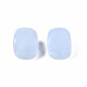 アクリルビーズ  天然石風  菱形  ライトスチールブルー  12x12x8mm  穴：1.8mm  約830個/500g OACR-N131-004C-2