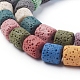 Natural Lava Rock Beads Strands G-F671-04A-15-3