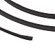 スエード調コード  フェイクレース  模造革でカバー片側  オリーブドラブ  2.7x1.4mm  約98.42ヤード（90m）/ロール LW-JP0005-06-5