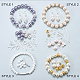 Набор для изготовления стеклянных жемчужных браслетов sunnyclue DIY-SC0002-10-5