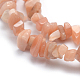 Natürliche sunstone Perlen Stränge G-P332-46-2