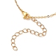 Brass Lariat Necklaces NJEW-JN02966-02-3