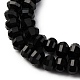Природные обсидиана бисер нитей G-P587-D03-01-4