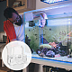 プラスチック製の魚の飼育箱  魚の産卵孵化産科室  吸盤付き  長方形  透明  100x100x200mm DIY-WH0453-46B-7