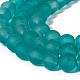 20 Colors Transparent Glass Beads Strands FGLA-X0002-01-8mm-3