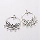 Antique Silver Tibetan Style Chandelier Component Links for Dangle Earring Making X-EA295Y-NF-2