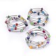 5 Loops Wrap Bracelets BJEW-JB04369-M-1