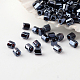 Fgb deux perles de rocaille en verre de Ceylan coupées SEED-A023-F-H607-1