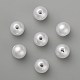 ABS Plastic Imitation Pearl Ball Beads X-MACR-A004-8mm-01-2