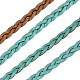 Плетеные шнуры из искусственной кожи LC-S018-10K-1