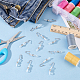 16 Stück Silikon-Kunststoff-Reißverschlusshalter oben für Jeans und Knöpfe FIND-FG0002-90-4