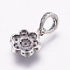 Thai 925 Sterling Silver Charms STER-G018-12AS-2