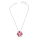 Shegrace – collier avec pendentif en forme de fleur JN15A-3