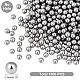 UNICRAFTALE about 1000pcs 2.5mm in diameter No Hole Round Spacer Beads 304 Stainless Steel Undrilled Beads Round Loose Beads for DIY Jewelry Making DIY STAS-UN0029-50-5